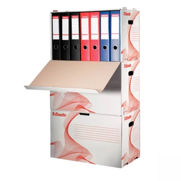 Archiváló konténer iratrendezők tárolására előre nyíló fedéllel 10964 Esselte Archiváló konténer iratrendezők tárolására előre nyíló fedéllel 10964 Esselte