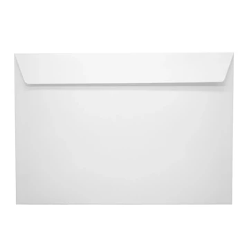 Boríték LC4 szilikonos bélésnyomott 229x324 Bluering® fehér