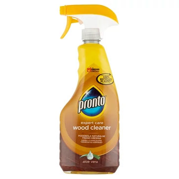 Bútorápoló szórófejes 500 ml Wood Cleaner Pronto® Expert Care Aloe Vera Bútorápoló szórófejes 500 ml Wood Cleaner Pronto® Expert Care Aloe Vera