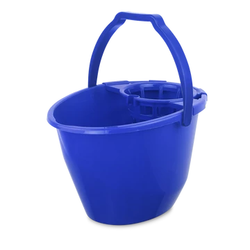 Felmosó vödör 11 literes ovális csavaró kosárral kék Bonus_B082