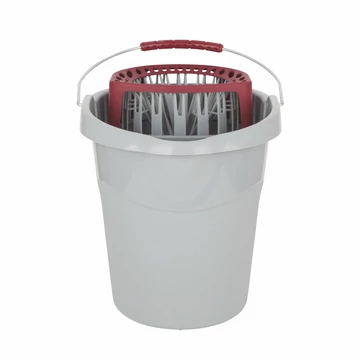 Felmosó vödör 13 literes ovális csavaró kosárral és bevezetővel Multi MOP