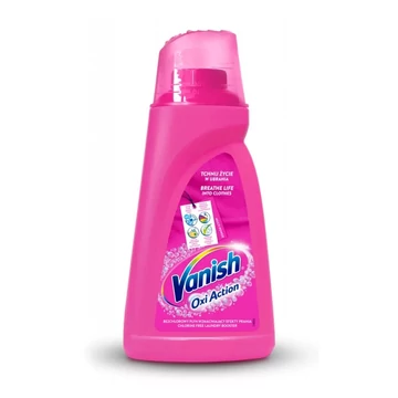 Folteltávolító gél színes ruhákhoz 1 liter Vanish Oxi Action pink Folteltávolító gél színes ruhákhoz 1 liter Vanish Oxi Action pink