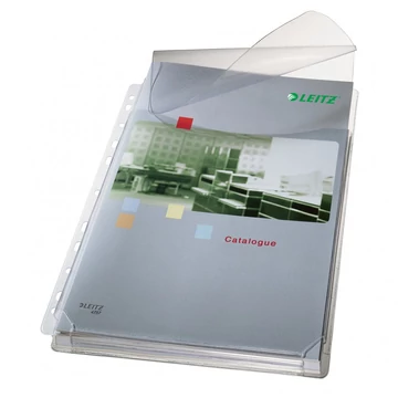 Genotherm lefűzhető, A4, 170 micron jumbo narancsos felül behajtható fülel Leitz 5 db/csom Genotherm lefűzhető, A4, 170 micron jumbo narancsos felül behajtható fülel Leitz 5 db/csom