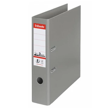 Iratrendező A4, 7,5cm, PP élvédő sínnel, Esselte Standard Vivida szürke Iratrendező A4, 7,5cm, PP élvédő sínnel, Esselte Standard Vivida szürke