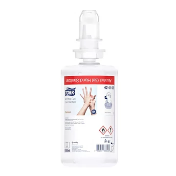 Kéz- és bőrfertőtlenítő gél 1 liter alkoholos S4 Tork_424105 Kéz- és bőrfertőtlenítő gél 1 liter alkoholos S4 Tork_424105
