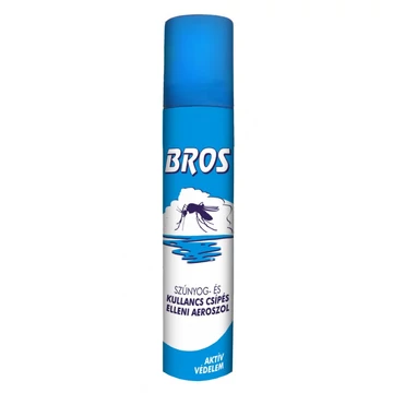Kullancs- és szúnyogriasztó aeroszol 90 ml Bros Kullancs- és szúnyogriasztó aeroszol 90 ml Bros