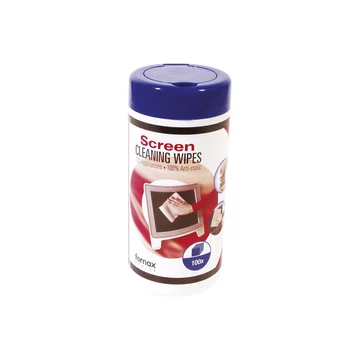 Monitor tisztító kendő Fornax 100 db/doboz, Monitor tisztító kendő Fornax 100 db/doboz,