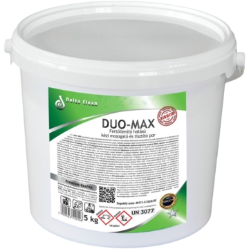 Mosogató- és tisztítópor fertőtlenítő hatással vödrös 5 kg DUO-MAX