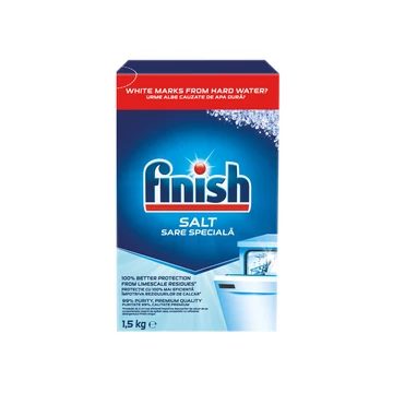 Mosogatógép regeneráló só 1,5 kg Finish Mosogatógép regeneráló só 1,5 kg Finish