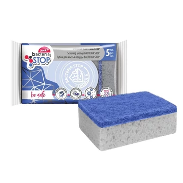 Mosogatószivacs 5 db/csomag Baktérium Stop York_034040 Mosogatószivacs 5 db/csomag Baktérium Stop York_034040