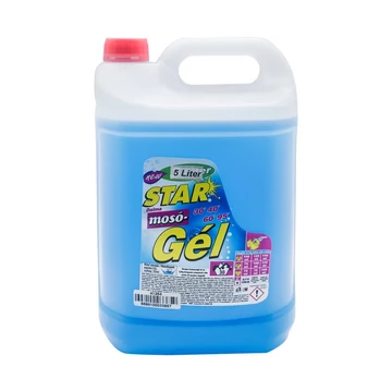 Mosógél 5 liter (100 mosás) fehér és színes ruhákhoz Dalma Star Aktív Mosógél 5 liter (100 mosás) fehér és színes ruhákhoz Dalma Star Aktív