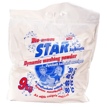 Mosópor 9 kg (100 mosás) fehér és színes ruhákhoz BioStar Dalma Univerzális Mosópor 9 kg (100 mosás) fehér és színes ruhákhoz BioStar Dalma Univerzális