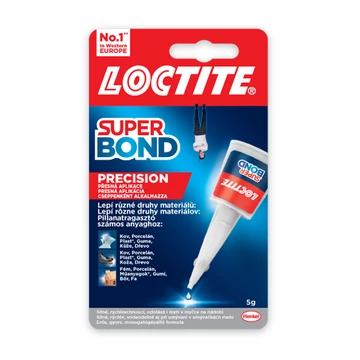Pillanatragasztó 5g Loctite Super Bond Precision Pillanatragasztó 5g Loctite Super Bond Precision