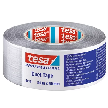 Ragasztószalag 50mmx50m Professional szövetszalag Tesa ezüst Ragasztószalag 50mmx50m Professional szövetszalag Tesa ezüst