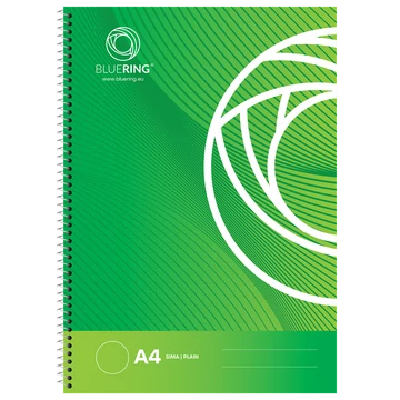 Spirálfüzet A4, 70lap, Bluering® sima