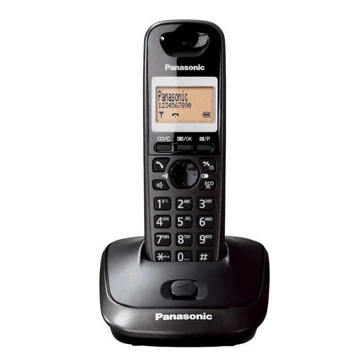 Telefonkészülék PANASONIC KX-TG2511HGT (vezeték nélküli, DECT) fekete