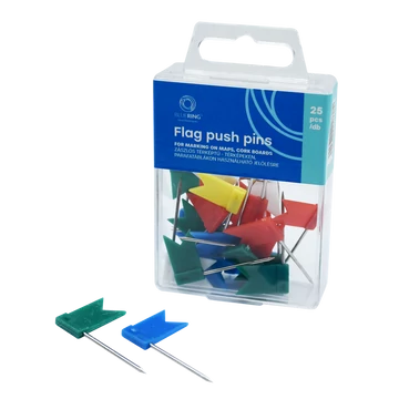 Térképtű zászlós 25 db/doboz, Bluering®