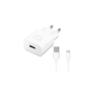 Töltő hálózati HUAWEI USB aljzat (18W, gyorstöltő + C02450768A microUSB kábel) fehér Töltő hálózati HUAWEI USB aljzat (18W, gyorstöltő + C02450768A microUSB kábel) fehér