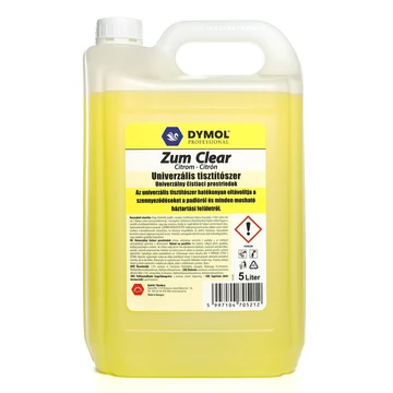 Univerzális tisztító 5 liter Zum citrom Univerzális tisztító 5 liter Zum citrom