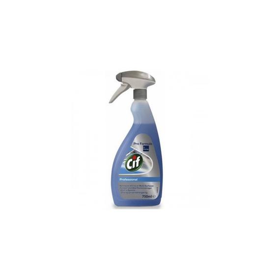 Ablaktisztító szórófejes 750 ml Window & Multisurface Professional Cif