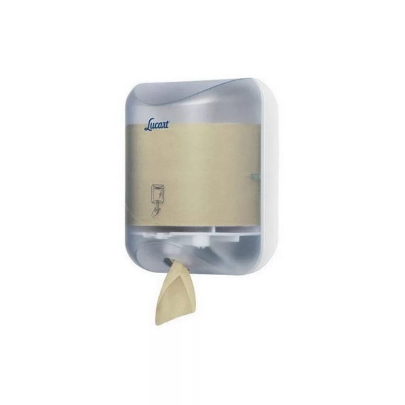 Adagoló toalettpapírhoz műanyag áttetsző kék/fehér L-One Mini Lucart_892288I