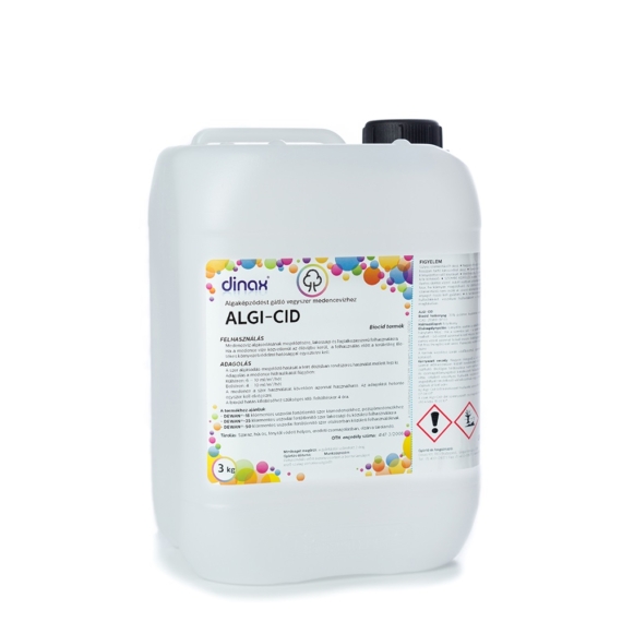 Algaölőszer 3 kg Algi-Cid Dinax
