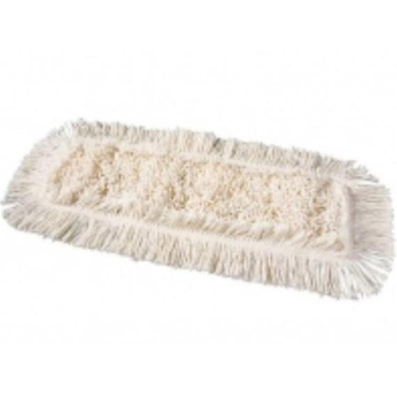 Felmosó mop pamut 50 cm zsebes-szalagfüles fehér Sprint Plus Basic VERMOP