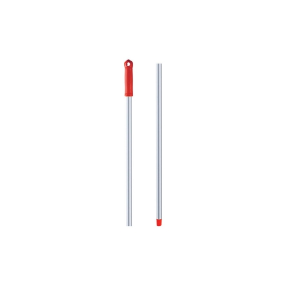 Felmosónyél mop alu védő réteggel (eloxált) 22x130cm menetes AES286 piros
