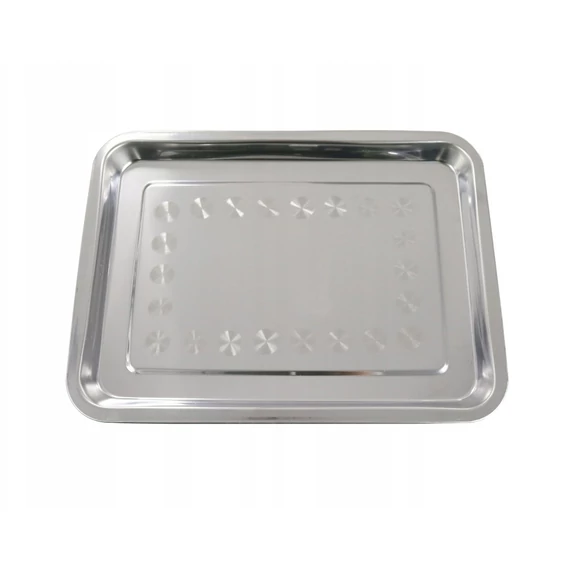 Fém tálca 36 x 27 x 2 cm