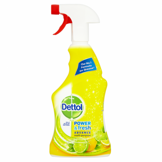 Fertőtlenítő hatású tisztítószer szórófejes 500 ml Dettol Citrom&Lime