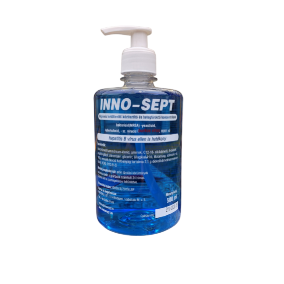 Folyékony szappan fertőtlenítő hatással 500 ml pumpás Inno-Sept