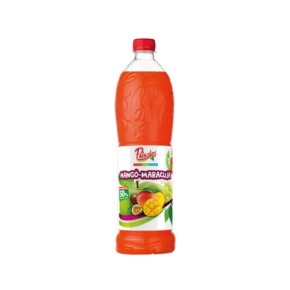 Gyümölcsszörp 1l, mangó-maracuja Pölöskei