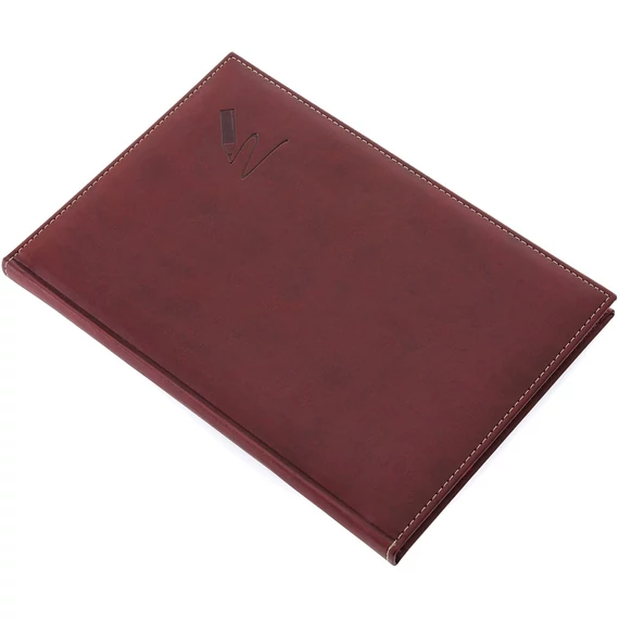 Határidőnapló Bolero B/5 napló, krémszínű lapokkal barna Realsystem 2026.