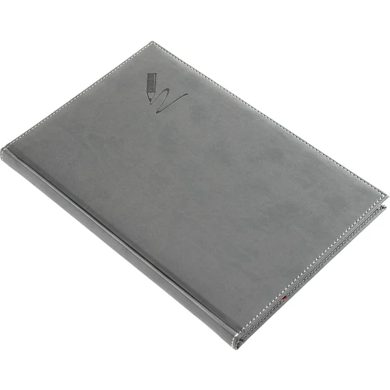 Határidőnapló Bolero B/5 napló, krémszínű lapokkal szürke Realsystem 2026.