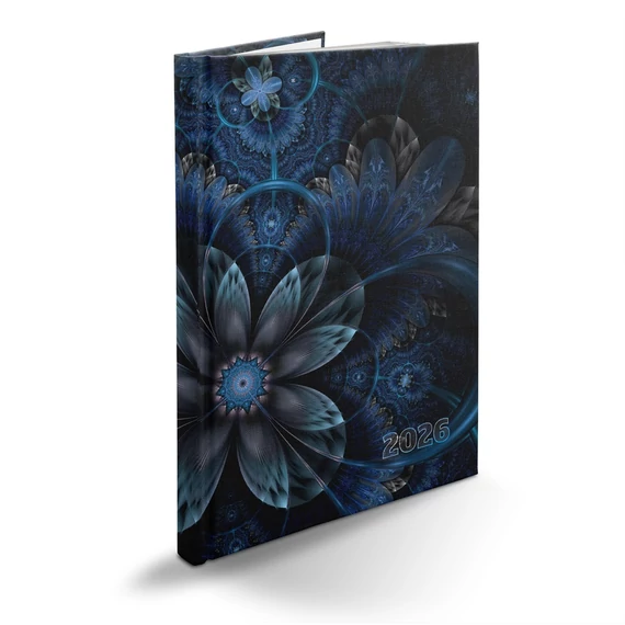 Határidőnapló Picture B/5, heti fehér lapokkal fraktál Realsystem 2026.