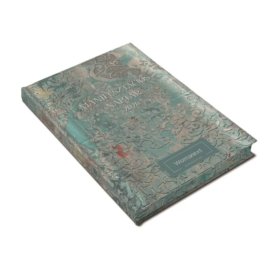 Határidőnapló Womanext naptárkönyv A/5, heti fehér lapokkal heritage Realsystem 2026.