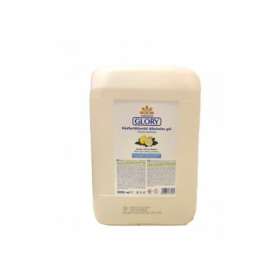 Kéz- és bőrfertőtlenítő gél 5000 ml Glory