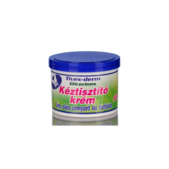 Kéztisztító krém tégelyes 500 g Tivex Derm