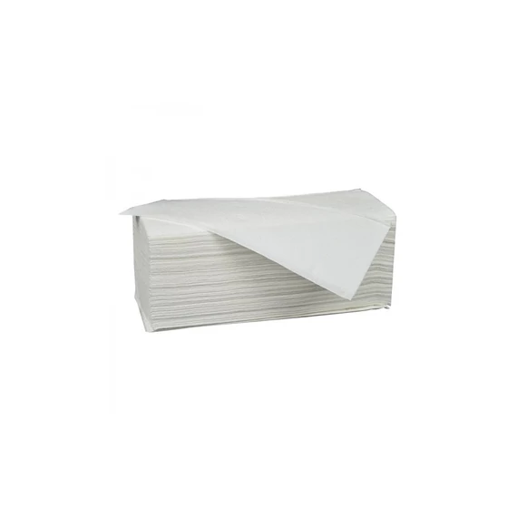 Kéztörlő 2 rétegű V hajtogatású 150 lap/csomag 20 cs/karton EcoLucart_863062 fehér