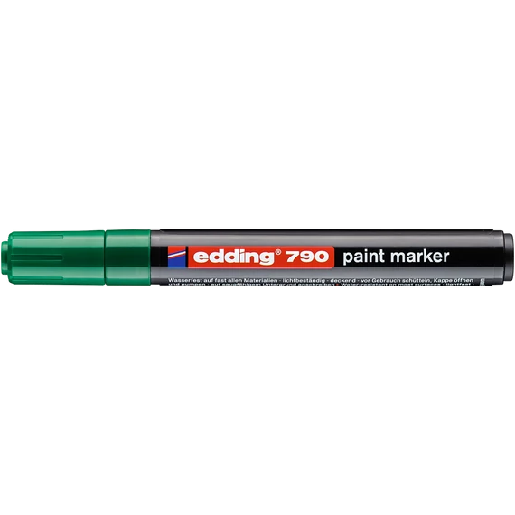 Lakkmarker 2-3mm, kerek Edding 790 zöld