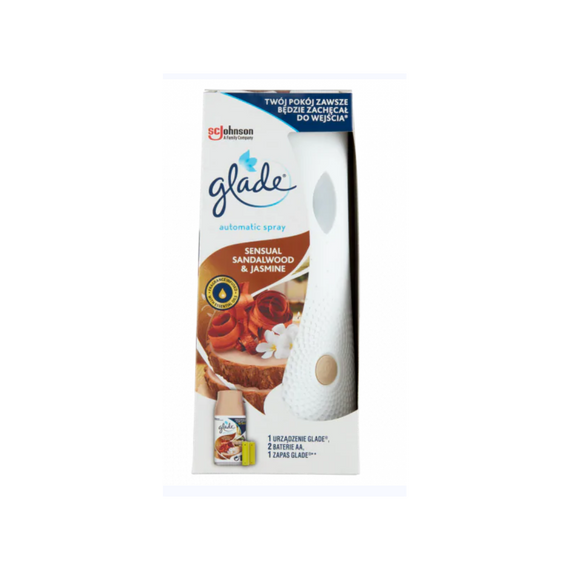 Légfrissítő elektromos  készülék 269 ml Automatic Spray Glade® Bali szantálfa és jázmin