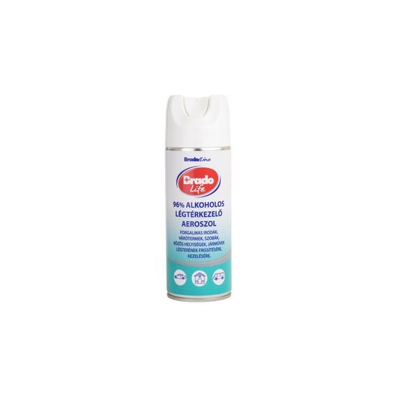 Légtérkezelő aerosol 200 ml 96 % alkoholos BradoLife