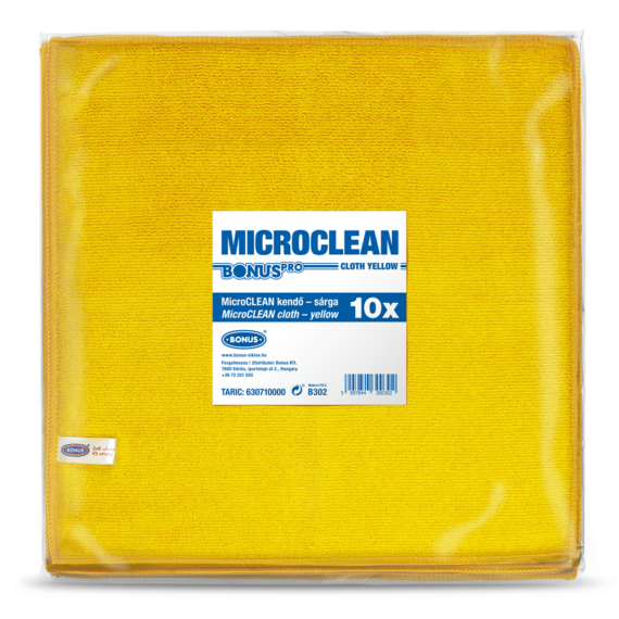 Microszálas kendő MicroClean BonusPro sárga_B302