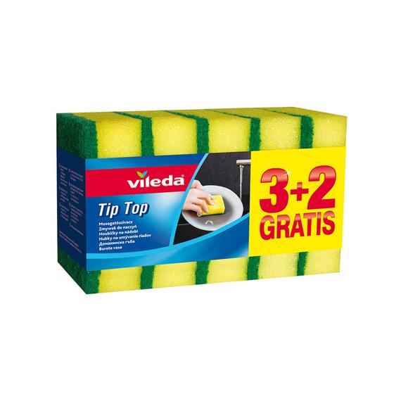 Mosogatószivacs 3+2 db/csomag TipTop Vileda_F25301