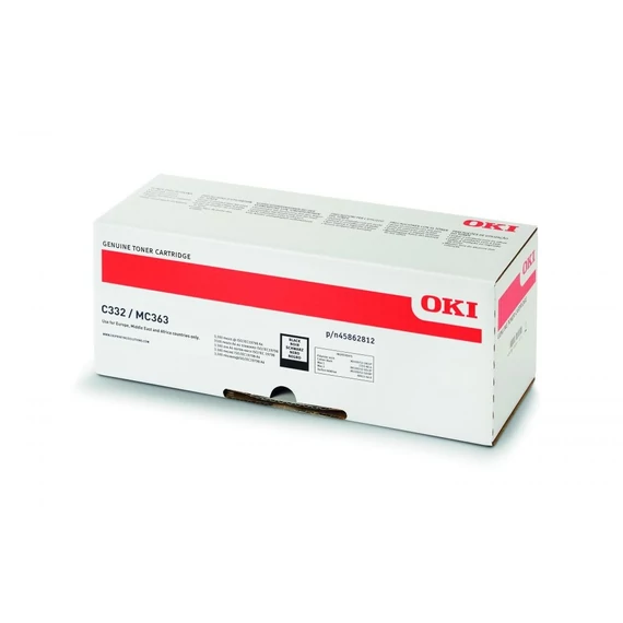 Oki C332/MC363 toner black ORIGINAL 3,5K