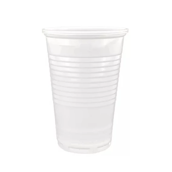 Pohár 2 dl műanyag 100 db/csomag átlátszó