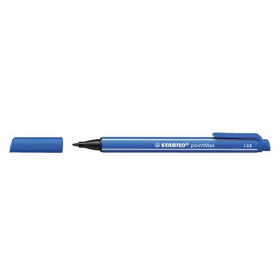 Rostirón 0,8mm, STABILO Point Max kék