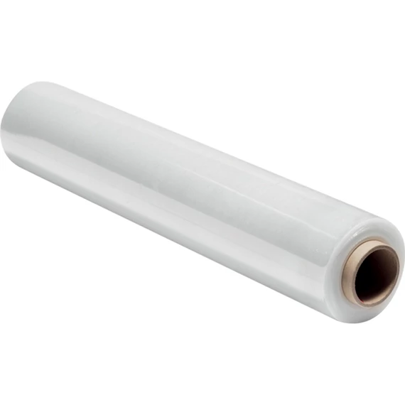 Strechfólia nyújtható 50cm, 1,6kg 23 micron, nettó fólia súly 1,2kg ÁTLÁTSZÓ