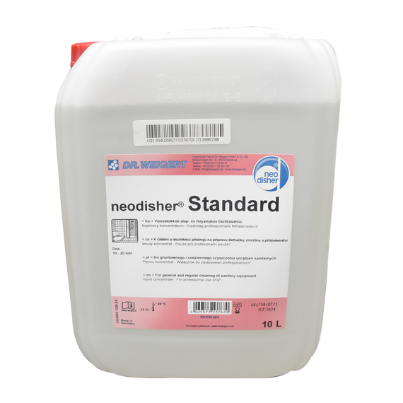Szanitertisztító 10 liter Neodisher Standard