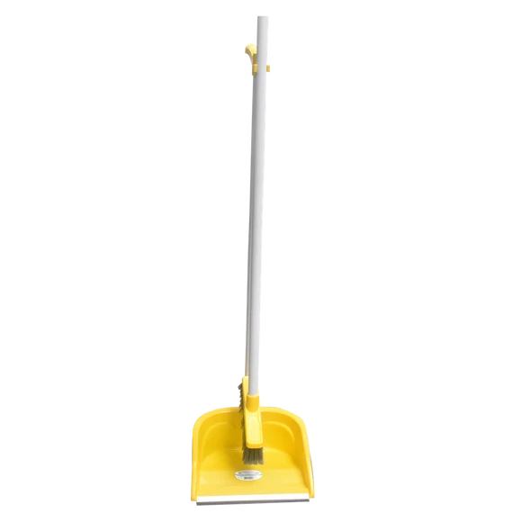 Szemetes lapát műanyag álló + partvis AF200